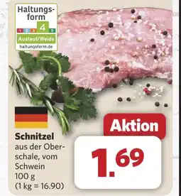 Combi Schnitzel aanbieding