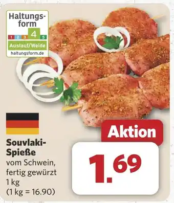 Combi Souvlaki- Spieße aanbieding