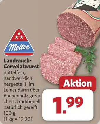 Combi Landrauch- Cervelatwurst aanbieding