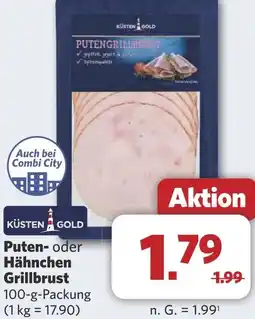 Combi Puten- oder Hähnchen Grillbrust aanbieding