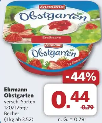 Combi Ehrmann Obstgarten aanbieding