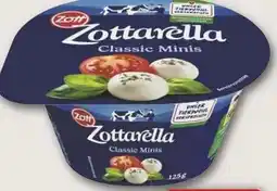 Combi Zott Zottarella Minis aanbieding