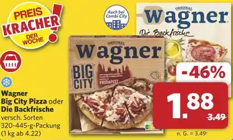 Combi Wagner Big City Pizza oder Die Backfrische aanbieding