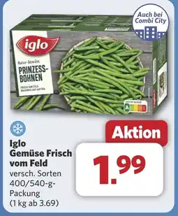 Combi Iglo Gemüse Frisch vom Feld aanbieding