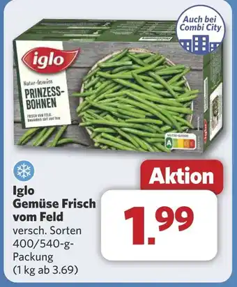 Combi Iglo Gemüse Frisch vom Feld aanbieding