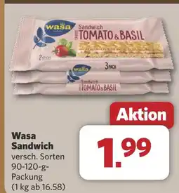 Combi Wasa Sandwich aanbieding