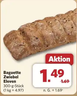Combi Baguette Zwiebel Eleven aanbieding