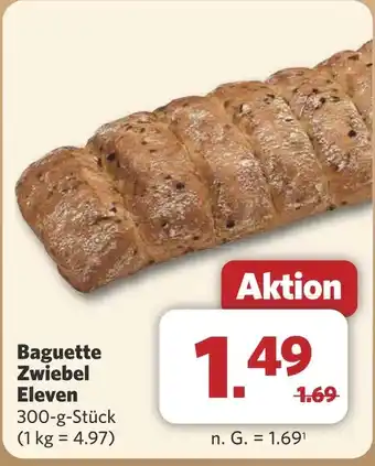 Combi Baguette Zwiebel Eleven aanbieding