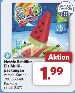 Combi Nestle Schöller Eis Multi- packungen aanbieding