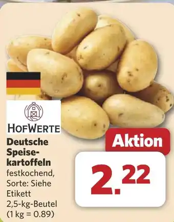 Combi Deutsche Speise- kartoffeln aanbieding