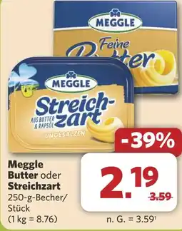 Combi Meggle Butter oder Streichzart aanbieding