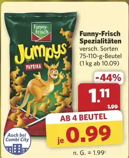 Combi Funny-Frisch Spezialitäten aanbieding