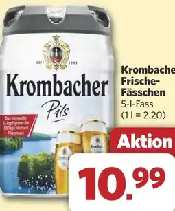 Combi Krombacher Frische- Fässchen aanbieding