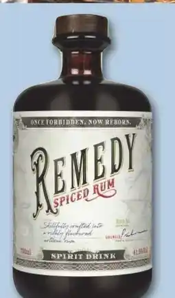 Combi Remedy Spiced Rum aanbieding