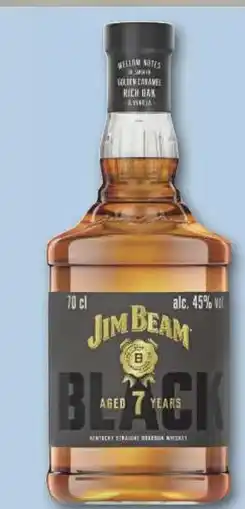 Combi Jim Beam Black 7Y aanbieding