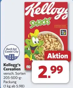 Combi Kellogg's Cerealien aanbieding