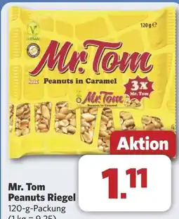 Combi Mr. Tom Peanuts Riegel aanbieding