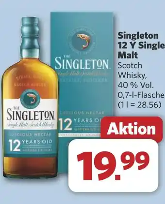 Combi Singleton 12 Y Single Malt aanbieding