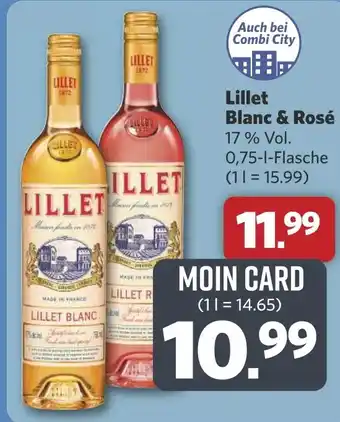 Combi Lillet Blanc & Rosé aanbieding