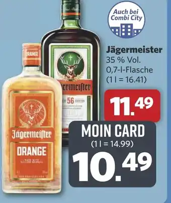 Combi Jägermeister aanbieding
