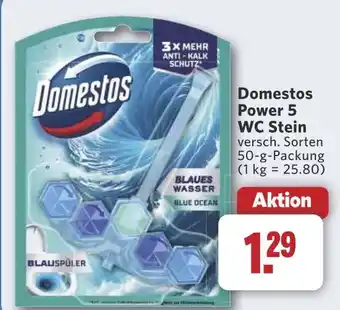 Combi Domestos Power 5 WC Stein aanbieding