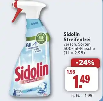 Combi Sidolin Streifenfrei aanbieding