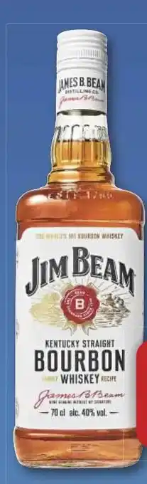 Combi Jim Beam Kentucky Straight Bourbon Whiskey oder Likör aanbieding