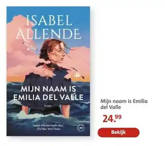 Bruna Mijn naam is Emilia del Valle aanbieding