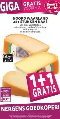 Boon`s Markt NOORD WAARLAND 48+ STUKKEN KAAS aanbieding