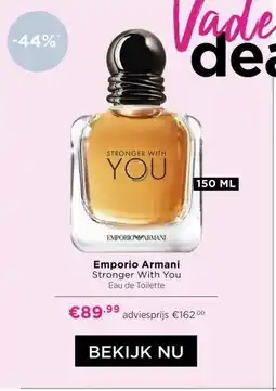 ICI Paris XL Emporio Armani Stronger With You Eau de Toilette aanbieding