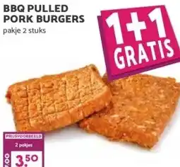 Boon`s Markt BBQ PULLED PORK BURGERS aanbieding