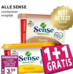 Boon`s Markt ALLE SENSE aanbieding