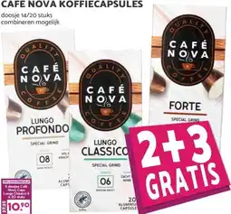 Boon`s Markt CAFÉ NOVA KOFFIECAPSULES aanbieding
