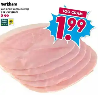 Boon`s Markt Yorkham aanbieding