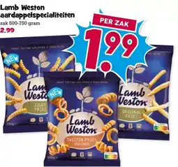 Boon`s Markt Lamb Weston aardappelspecialiteiten aanbieding