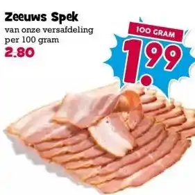 Boon`s Markt Zeeuws Spek aanbieding