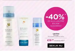 ICI Paris XL Lancôme Bijvoorbeeld: Deodorant Spray aanbieding