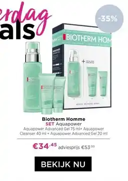 ICI Paris XL Biotherm Homme aanbieding