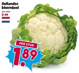 Boon`s Markt Hollandse bloemkool aanbieding