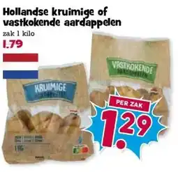 Boon`s Markt Hollandse kruimige of vastkokende aardappelen aanbieding