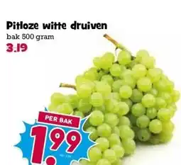 Boon`s Markt Pitloze witte druiven aanbieding
