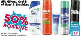 Boon`s Markt Alle Gillette, Oral-B of Head & Shoulders aanbieding