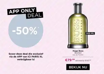 ICI Paris XL Hugo Boss Bottled Eau de Toilette aanbieding