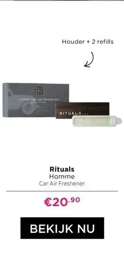 ICI Paris XL Rituals Homme Car Air Freshener aanbieding