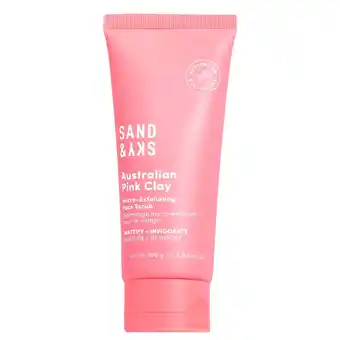 Douglas Sand & Sky Australian Pink Clay Micro-Exfoliating Face Scrub aanbieding