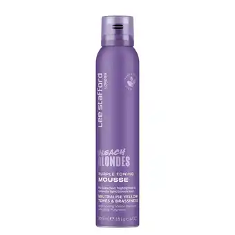 Douglas Lee Stafford Bleach Blondes Purple Toning Mousse aanbieding