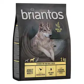 Zooplus 4x1kg Adult Mobility Kip & Aardappel Graanvrij Briantos Hondenvoer aanbieding