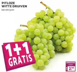 MCD Supermarkt PITLOZE WITTE DRUIVEN aanbieding