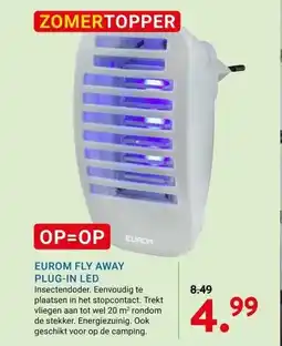 Kluswijs EUROM FLY AWAY PLUG-IN LED aanbieding
