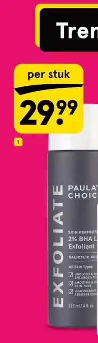 Etos Skin Perfecting 2% BHA liquid exfoliant 118 ml aanbieding
